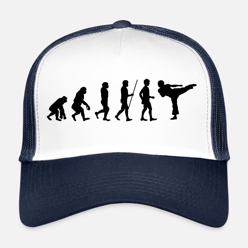 KARATE Evolution Martial Arts Kickboxing Bruce Lee Trucker Cap
