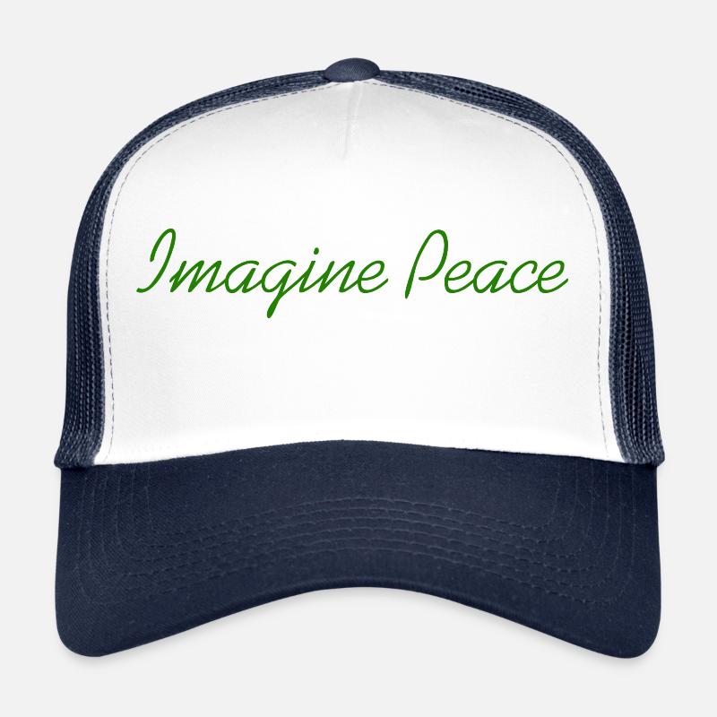Imagine Peace Trucker Cap