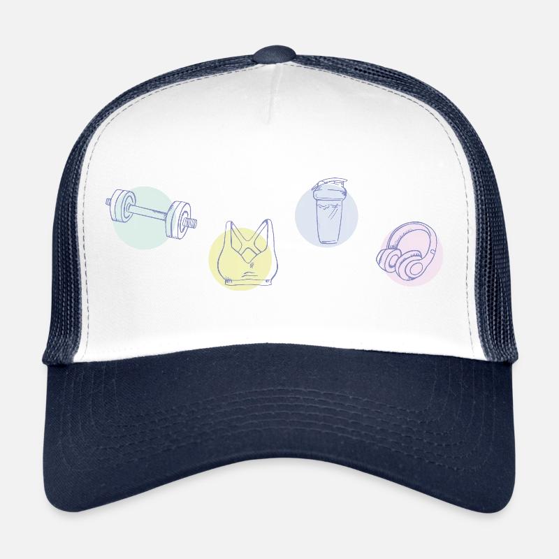 Fitness Sportaccessoires - color Trucker Cap