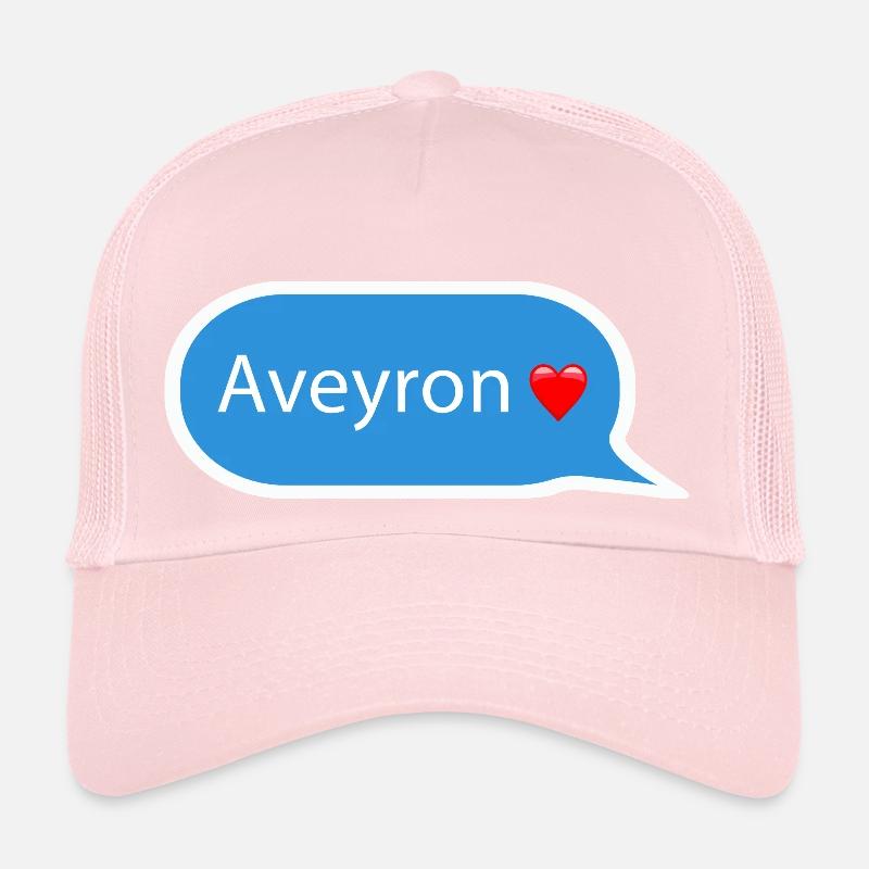 Aveyron amour aveyronnais Casquette trucker 