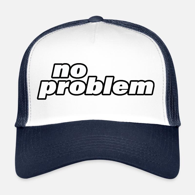 AUCUN PROBLÈME Casquette trucker 