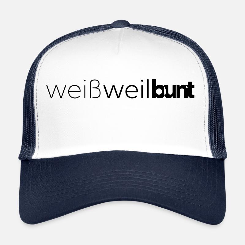 Couleur préférée : Blanc Casquette trucker 