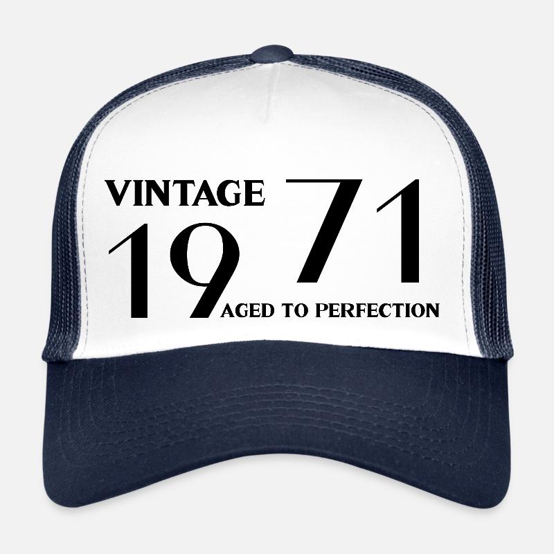 Vintage 1971 aged to perfection Trucker Cap