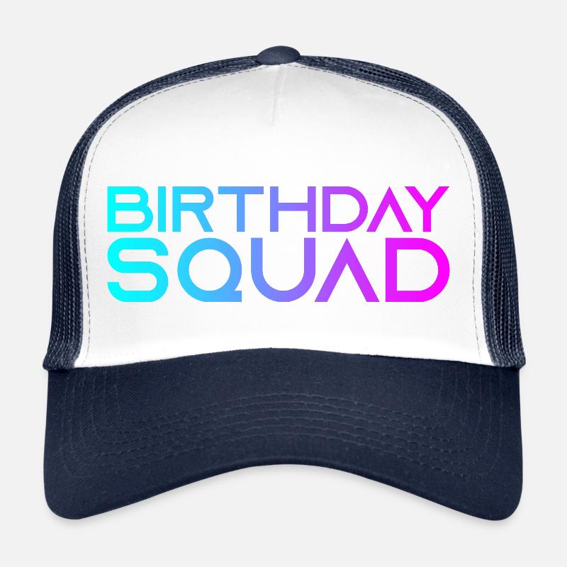 Escouade anniversaire Casquette trucker 