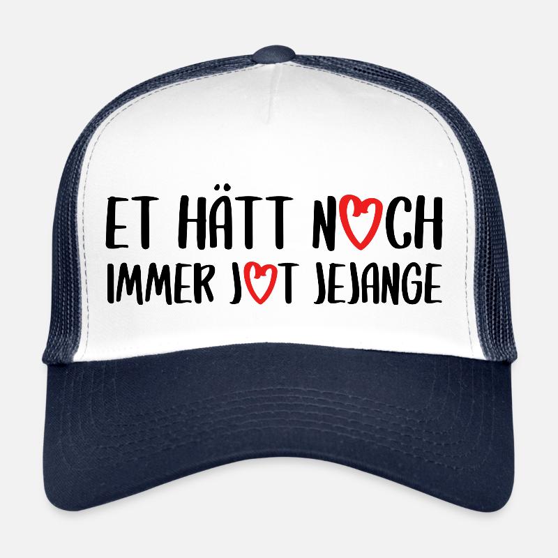 Plattdeutsch Spruch Text Schrift es ist noch immer Trucker Cap