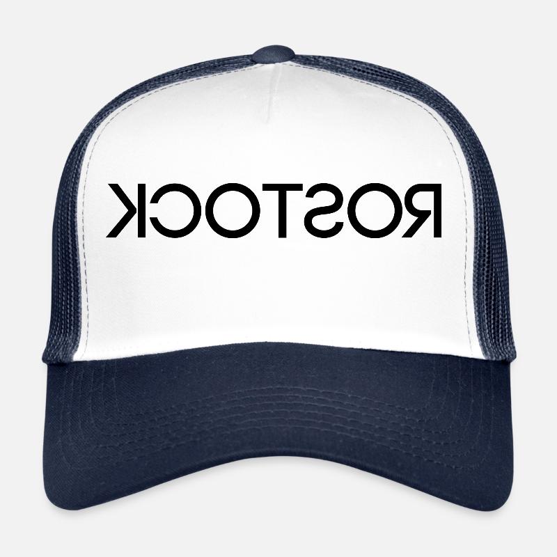 Rostock - Hansestadt - Ostsee - seitenverkehrt Trucker Cap