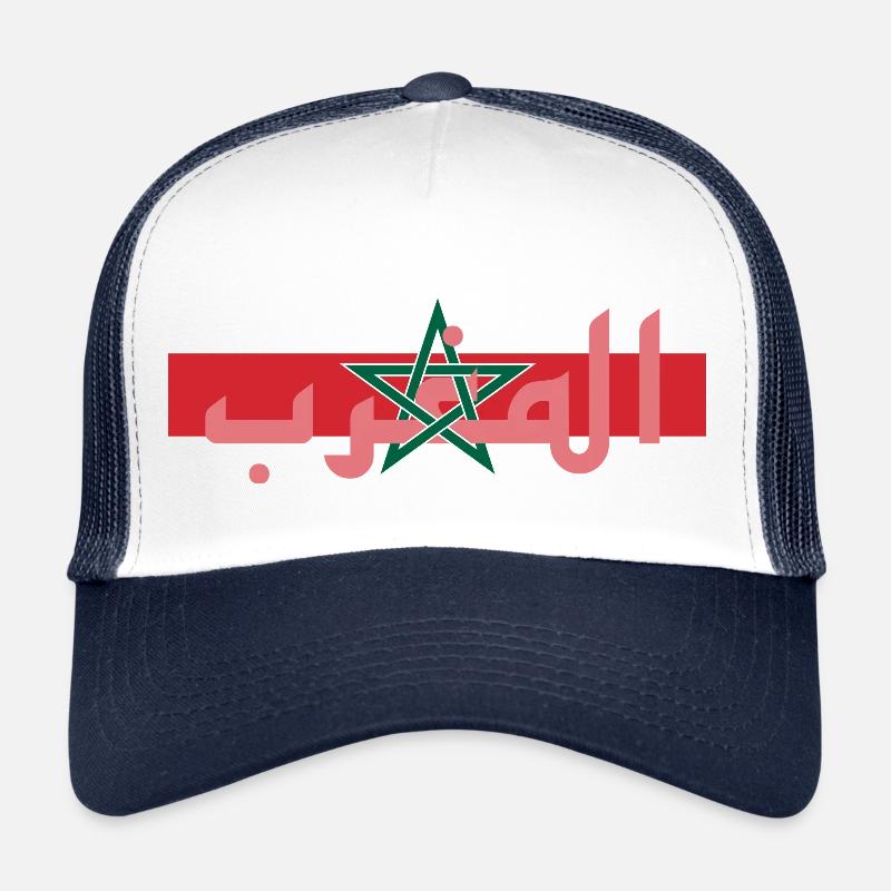 Morocco - Trucker Cap - white/navy