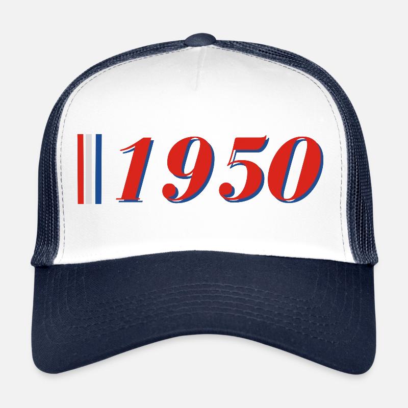 Année 1950 Casquette trucker 