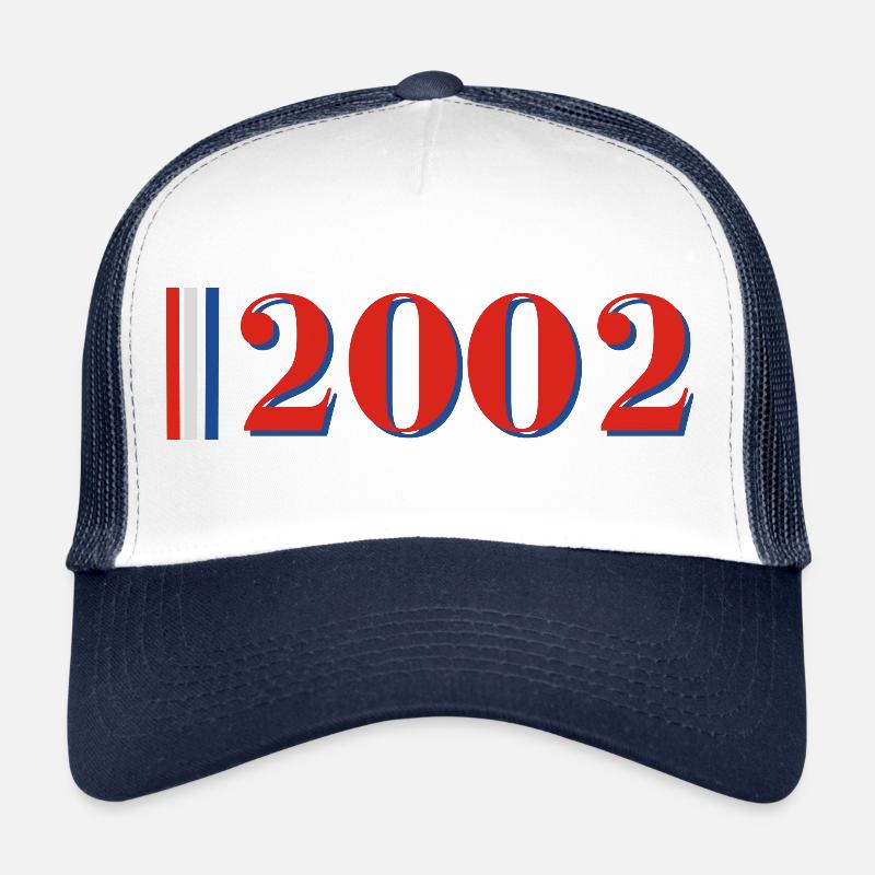 Année 2002 Casquette trucker 