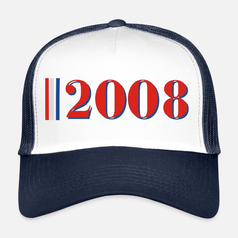 Année 2008 Casquette trucker 
