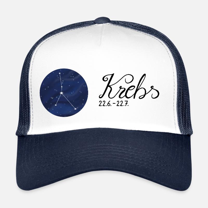Sternzeichen Krebs Tierkreiszeichen Astrologie Trucker Cap