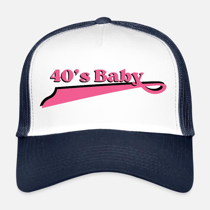Year 40 baby Trucker Cap