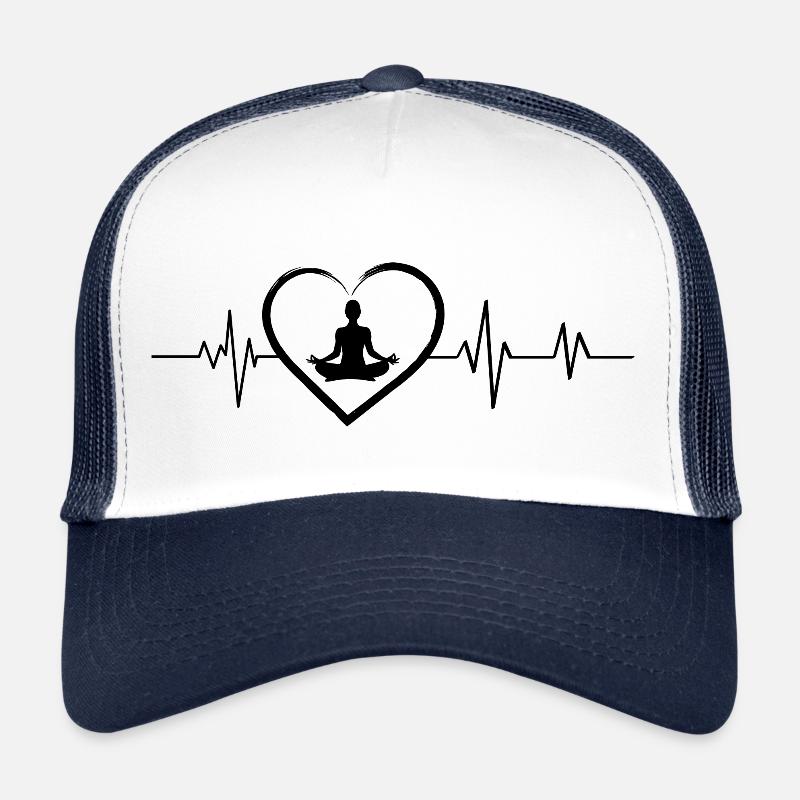 Herzschlag Yoga Trucker Cap