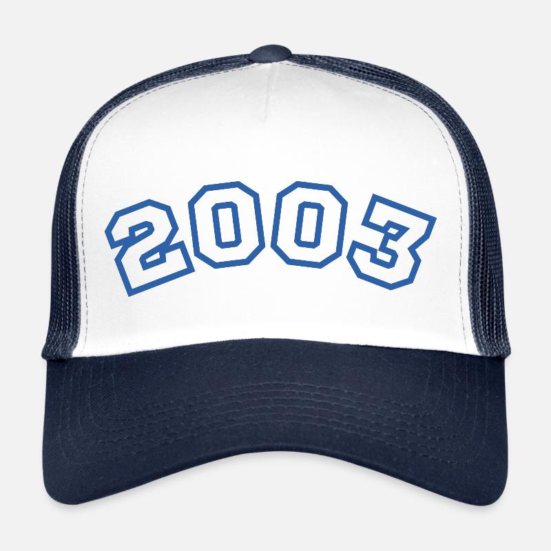 2003 Sport Blau Trucker Cap