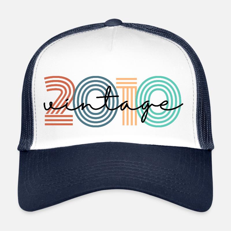 2010 vintage rétro Casquette trucker 