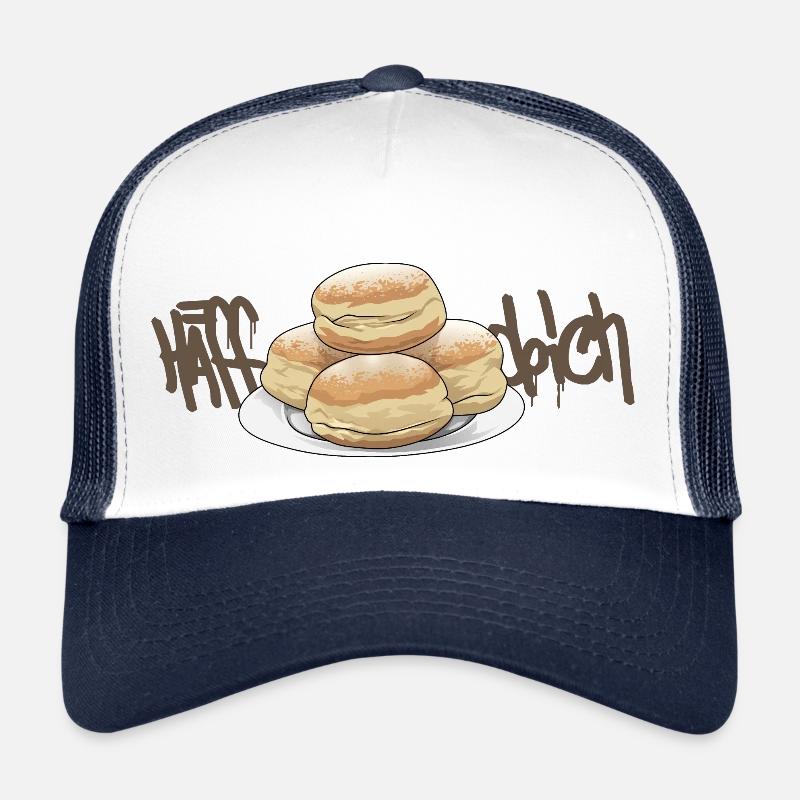 Hefeteig // Krapfen // Illustration Trucker Cap