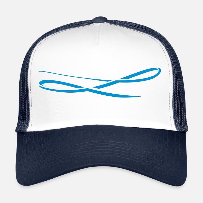 Text decoration - underline / snake Trucker Cap