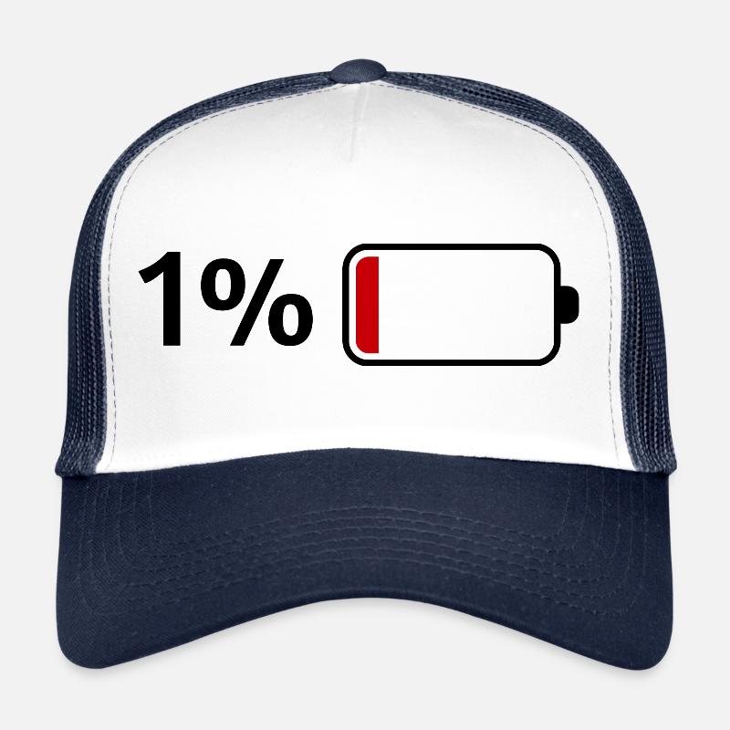 batterie faible Casquette trucker 