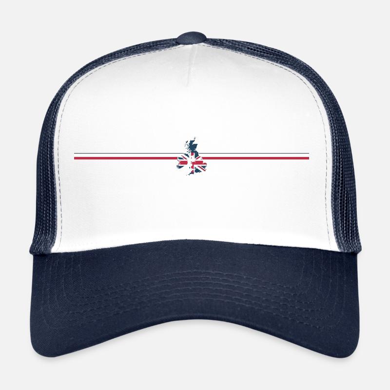 british isles line Trucker Cap