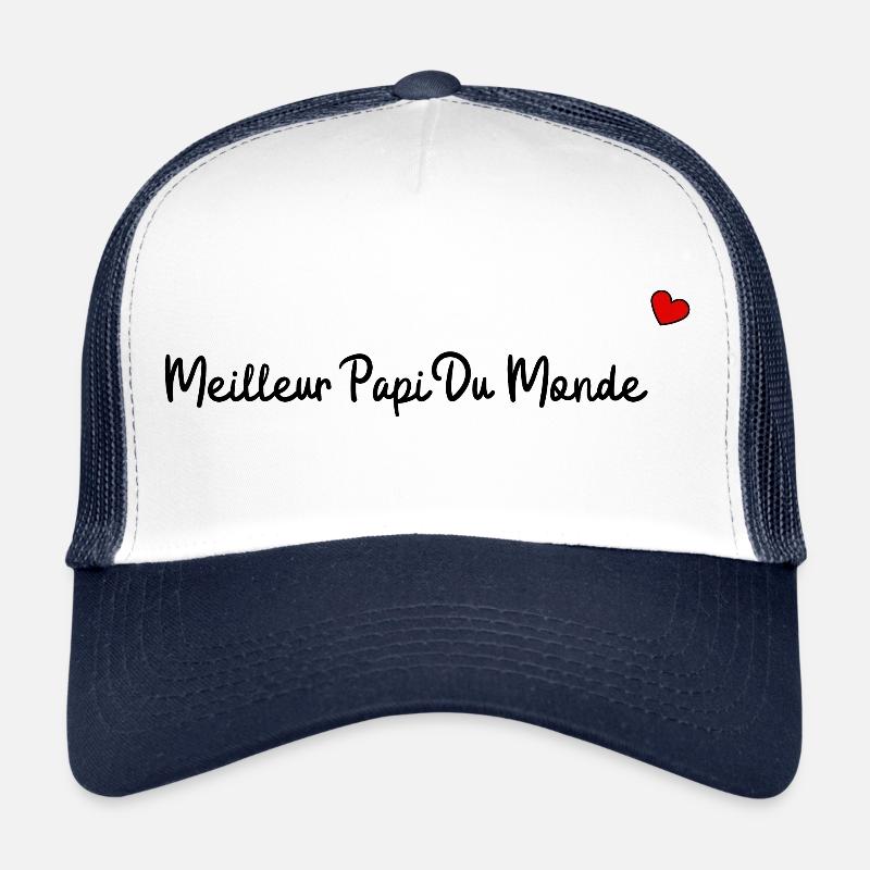Meilleur papi du monde Casquette trucker 