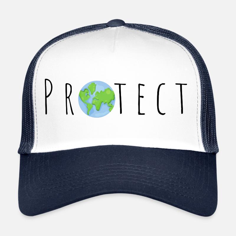Beschütze die Welt Trucker Cap