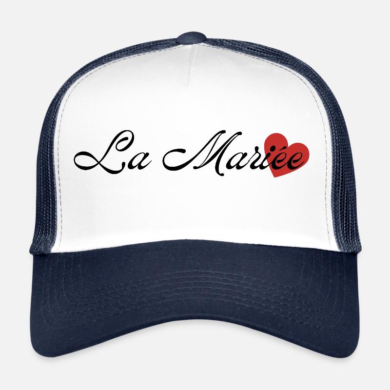 La mariée Casquette trucker 