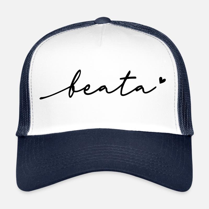 Nom cursif Beata Casquette trucker 