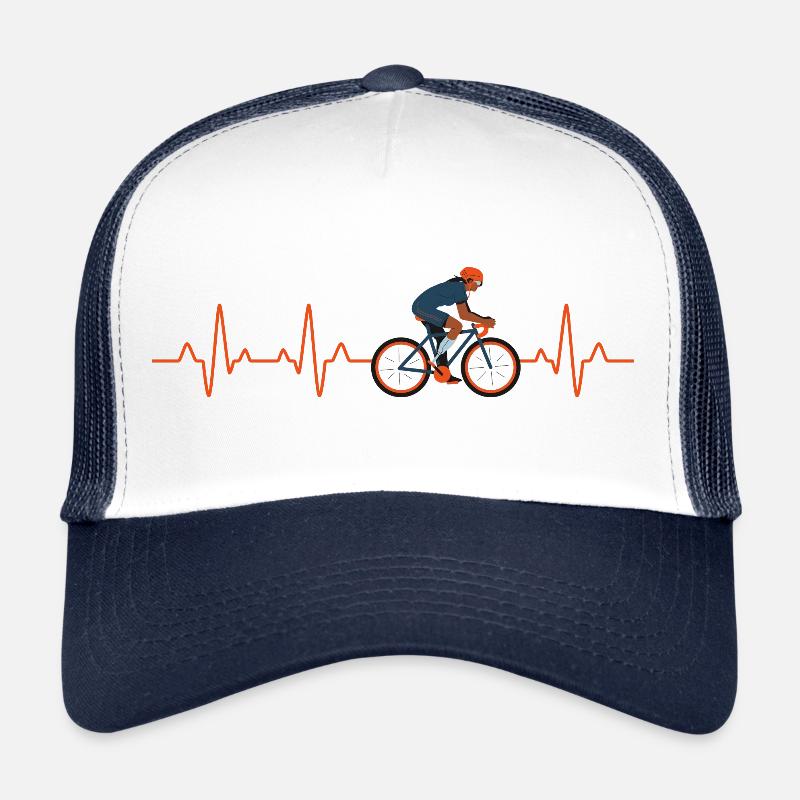 Battement de coeur vélo Casquette trucker 