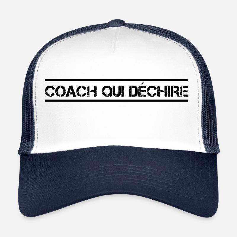 Coach Who Trucker Cap
