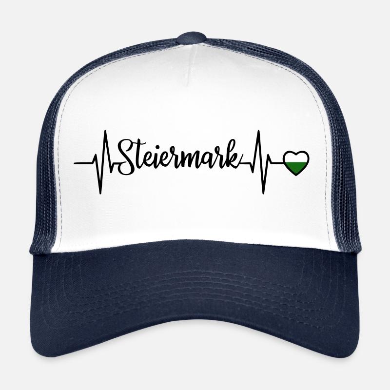 Styria Pulse Heart Line Trucker Cap