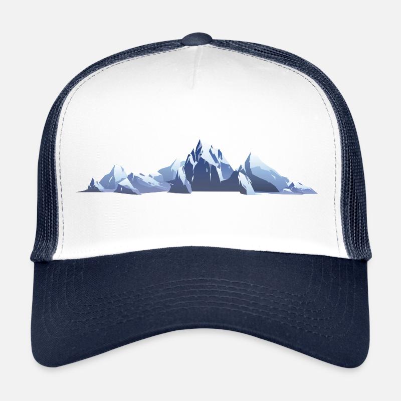 Montagnes | Montagne Casquette trucker 