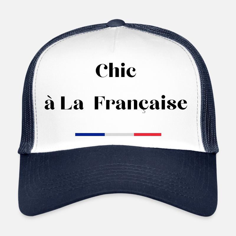 Chic à la française Casquette trucker 