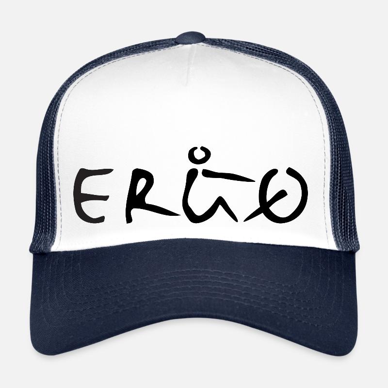 ERGO1 B - Concept 2 - Rowing machine - Trucker Cap - white/navy