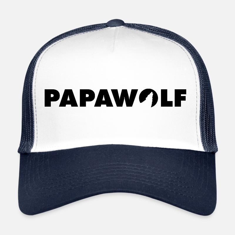 Lettrage Papawolf Casquette trucker 
