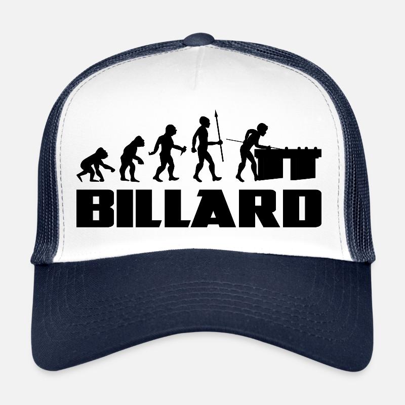Billard Billard Billard Evolution Snooker Casquette trucker 