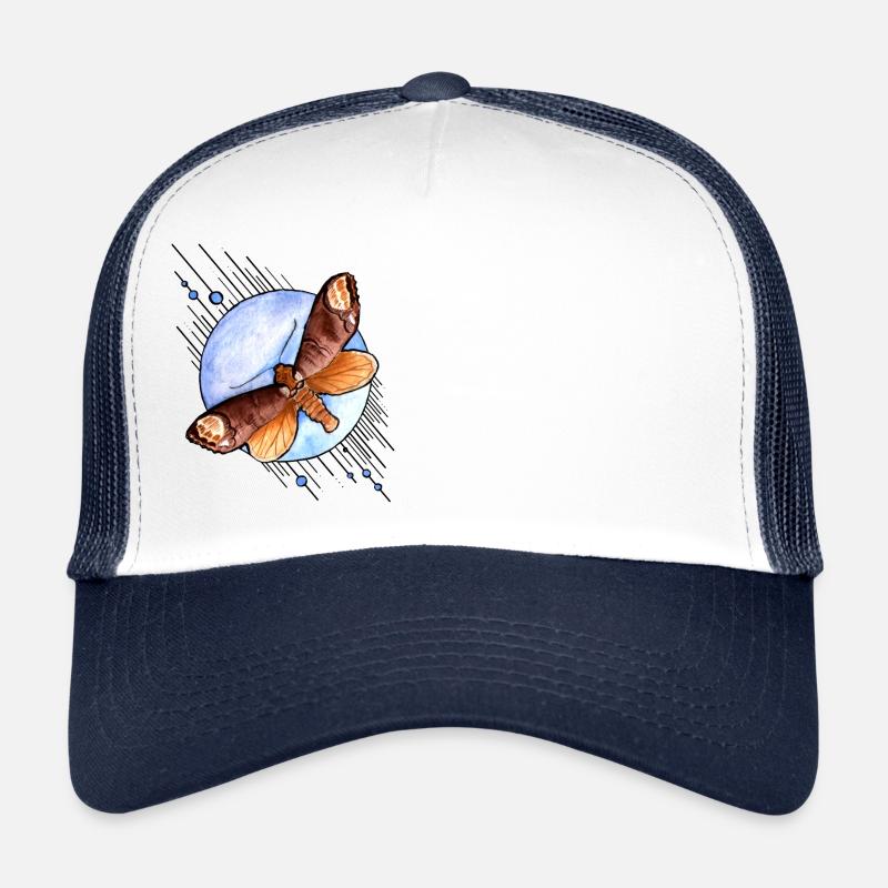 Motte - Trucker Cap - Weiß/Navy
