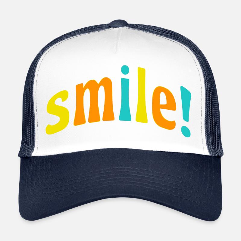 Sourire! Casquette trucker 