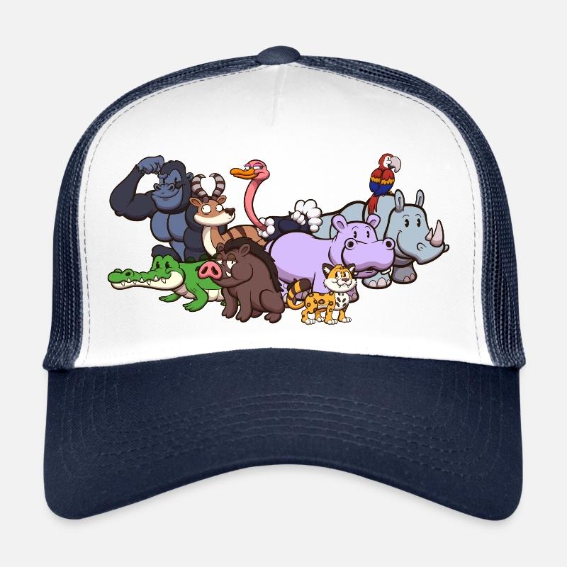 Animaux sauvages mignons Casquette trucker 