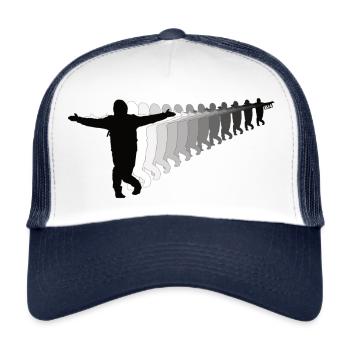016 Standing Still - Trucker Cap - Weiß/Navy - Vorne