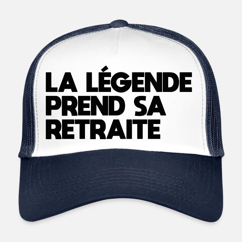 La Légende Prend Sa Retraite Casquette trucker 