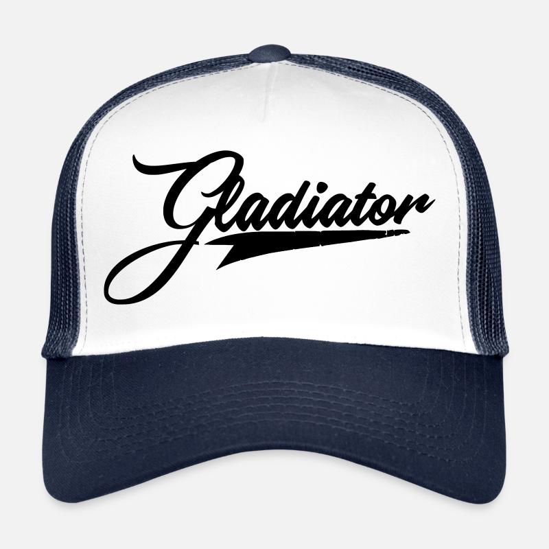 gladiator combat héros autocollant autocollant boîte mma Casquette trucker 