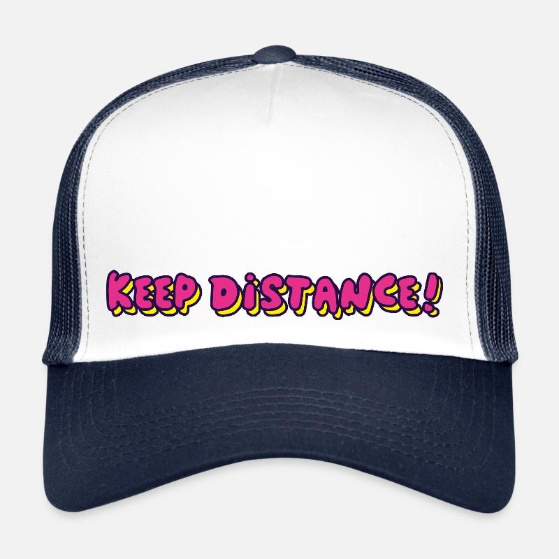 Keep Distance! Trucker Cap