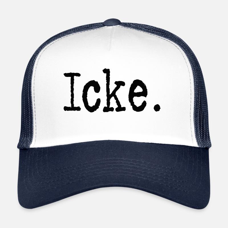 Berlin, icke, capital, ick, germany Trucker Cap