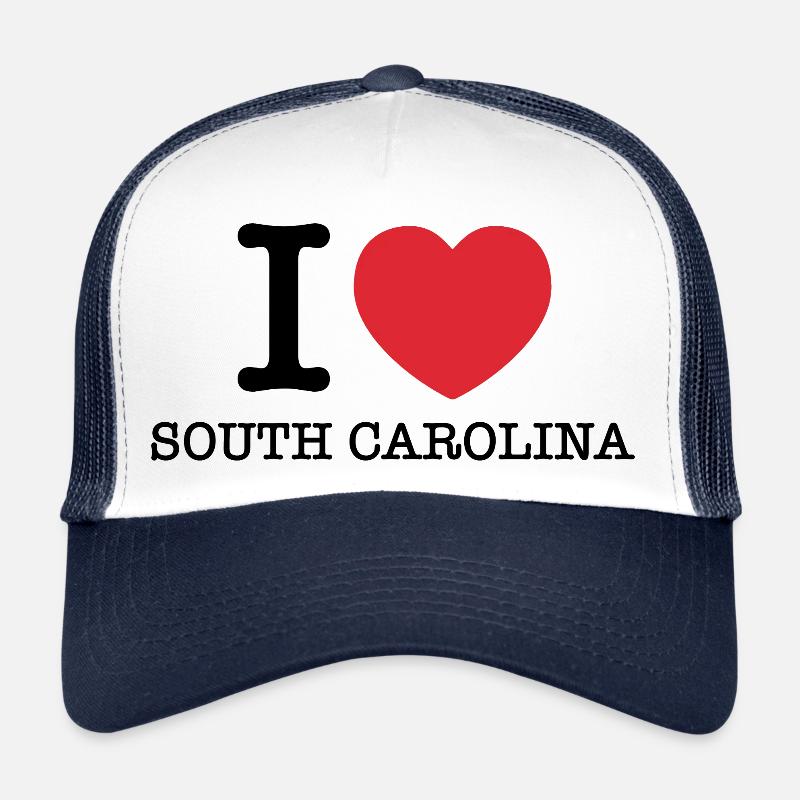 J’aime la Caroline du Sud | J’aime la Caroline du Sud Casquette trucker 