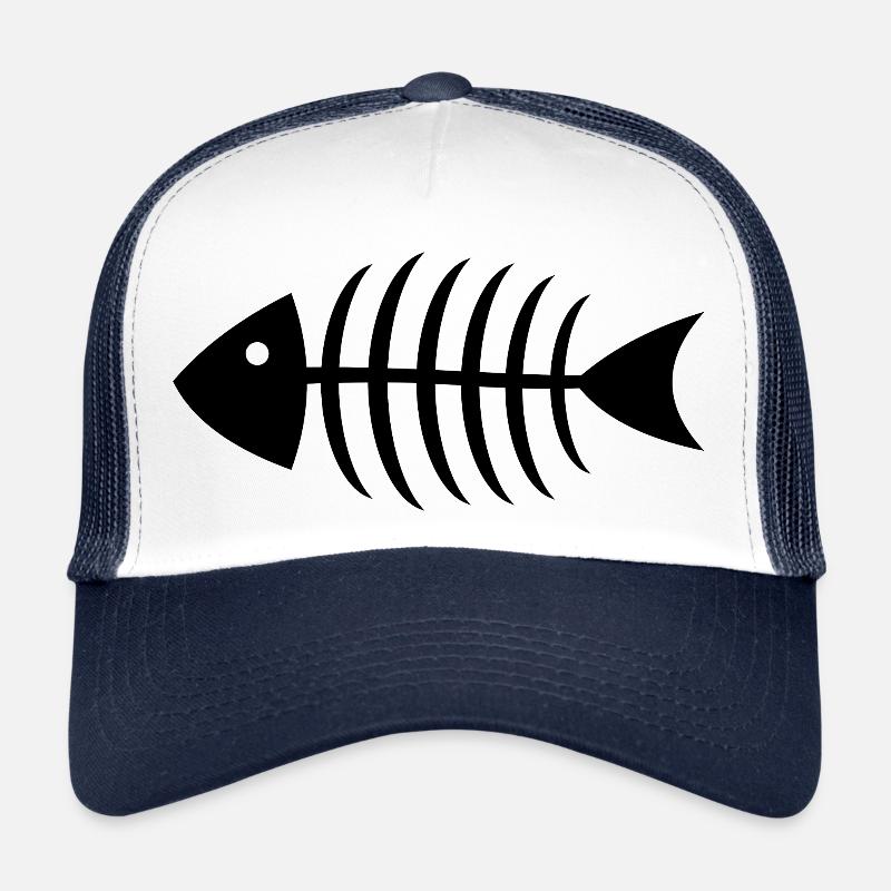 Arêtes de poisson Casquette trucker 