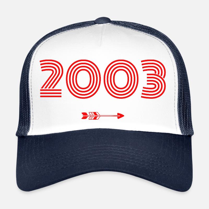 Né en 2003 Casquette trucker 