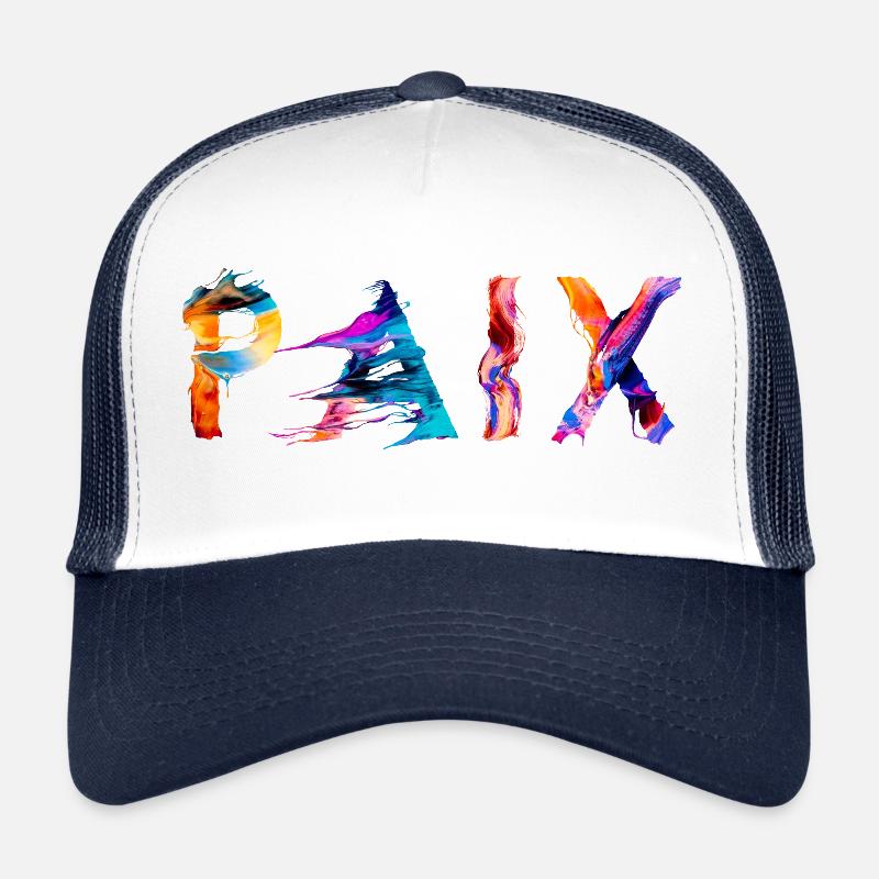 Paix Casquette trucker 