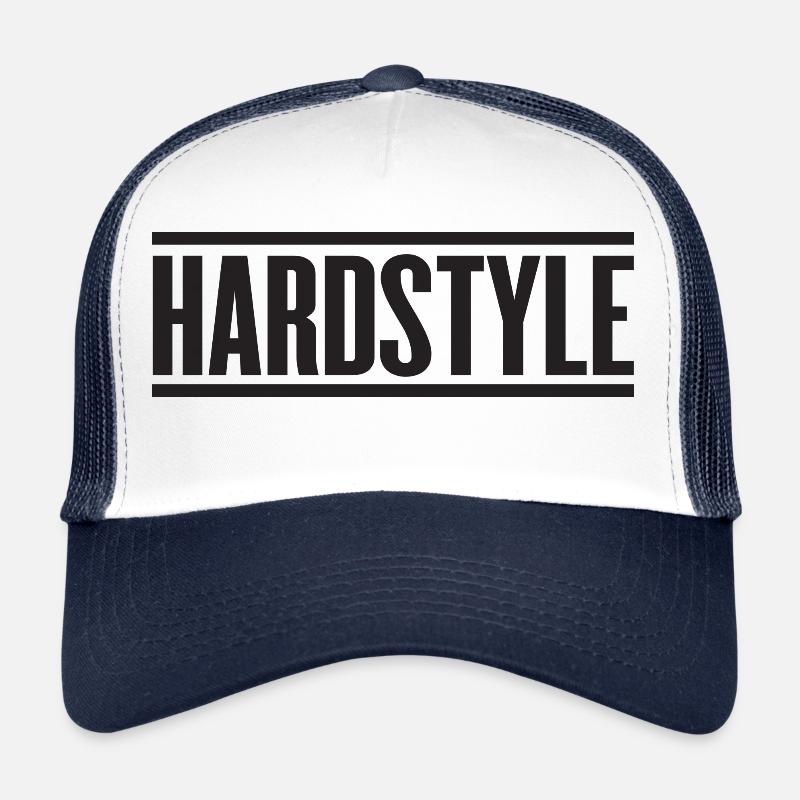Schwerer Stil - Trucker Cap - Weiß/Navy