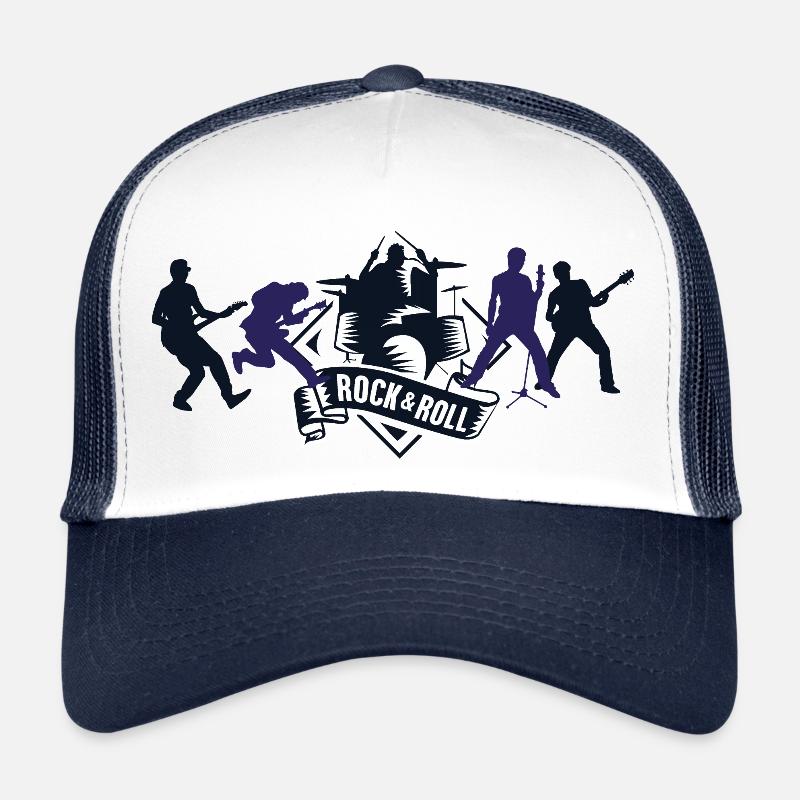 rock n roll Trucker Cap
