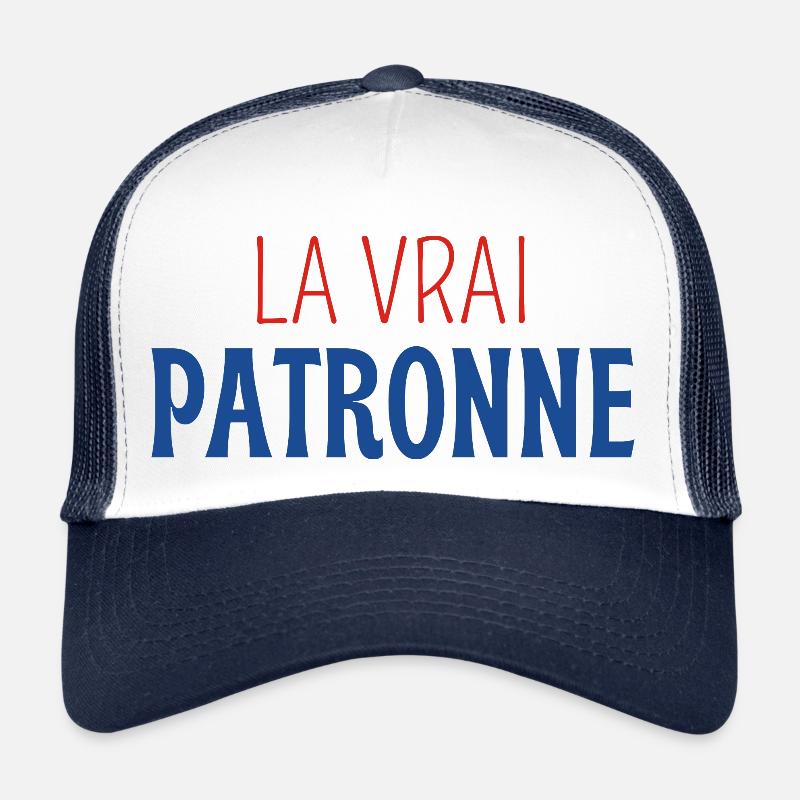 La vrai patronne Casquette trucker 
